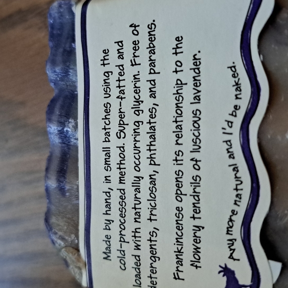 Zuma bar frankincense-lavendar/ BUNDLE ONLY 2or more items - Picture 3 of 3